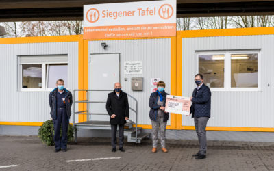 VETTER Krantechnik GmbH unterstützt die Siegener Tafel