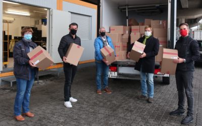 Round Table 110 Siegen spenden 50 Essenspakete an die Siegener Tafel