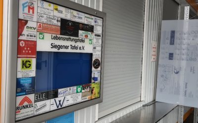 Neuer Laien-Defibrillator für die Siegener Tafel e.V.
