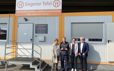 Siegener Niederlassung von Siemens Deutschland unterstützt die Siegener Tafel